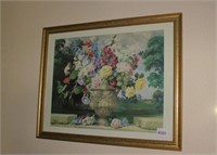 Framed Picture -  Spring Flowers