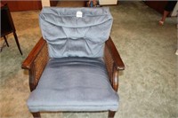 Wood & Wicker Side Chair