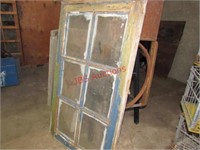 Old Wood Paned Windows