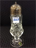 Waterford Crystal Sugar Shaker-8 Inches Tall
