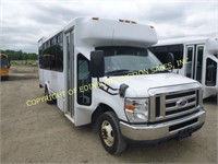 2011 FORD E-450 PASSENGER VAN AEROTECH BODY 14 PAS