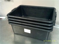 Lot of 4 Food Totes