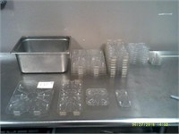 Mixed Lot of  26 Clear Polycarbonate Drain Tray