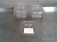 Lot of 10 Prep Containers Lids