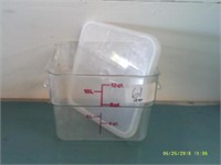 12qt Food Container with Lid