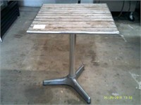 24" Stainless Patio Table