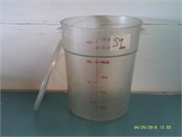 22qt Food Bucket with Lid