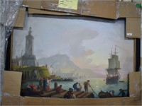 Large Oil On Canvas - Framed - 63" x 53"