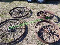 Steel wheels assorted