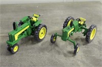 (2) Ertl John Deere Toy Tractors "430 LP" Hi-Crop