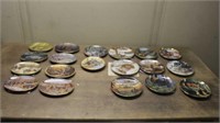 Approx (19) Assorted Wildlife Collector Plates