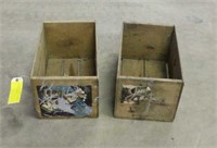 (2) Vintage Wooden Fruit Boxes