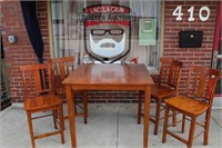 Pub Height Table & Chair Set