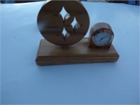 Steeler Wood Clock