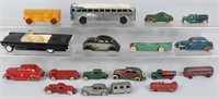LOT OF VINTAGE TOY VEHICLES