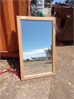 Wood Frame Mirror