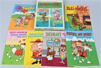 BULLWINKLE & DUDLEY DO-RIGHT COLOR BOOKS MIP