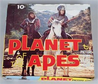 1976 PLANET OF THE APES WAX BOX & 36 PACKS