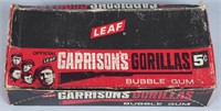 1967 GARRISON GORILLAS WAX BOX & 17 PACKS