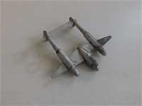 Vintage Metal Bomber Plane