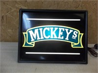Mickeys Lighted Sign