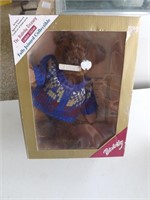 Vintage Bialosky Treasury Stuffed Bear Doll In Box