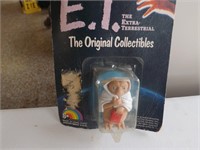 Vintage 1982 E.T. Figure On Card