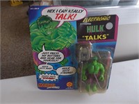 Vintage 1991 Marvel HULK Electronic Talking Figure