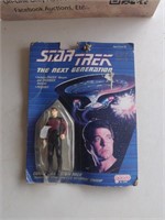 Vintage 1988 Star Trek Commander Riker On Card