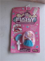 Vintage 1994 Flatsy Doll Toy MOC