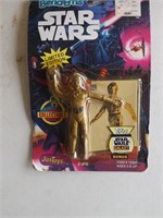 Star Wars C-3PO Bend Em Figure On Card