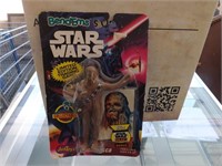 Vintage Star Wars Chewbacca Bend Em Figure On Card