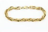 18K Gold Link Bracelet