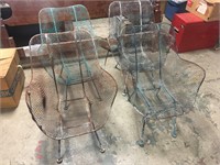 4 - WIRE CHAIRS
