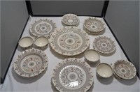 Spode "florence" pattern Place setting for 4