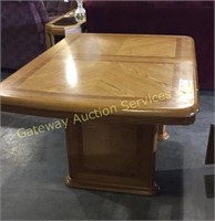 Solid Oak Table with 6 Chairs