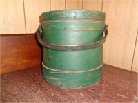 Firkin Sugar Bucket Stamped EPHRAIM MURDOCK JR