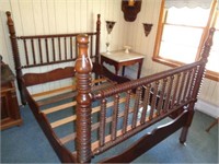 Walnut Jenny Lind Bed