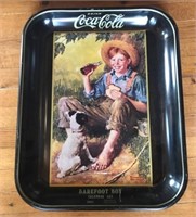 Coca Cola "barefoot Boy" Tin