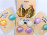 High Fashion Earrings Lot of 6 Pairs (Min.