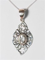 $120, Sterling Silver Necklace (Min. Guaranteed