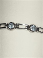 $380 Sterling Silver Bracelet (App 19g) (Estimate