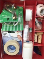 LOT of Assorted Items Tape Wine