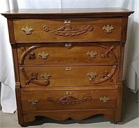 1880's 4 Drawer dresser