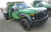 2010 FORD F-550 XL SUPERDUTY W/ ALUMINUM DUMP BODY