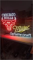 Miller genuine draft Chicago bulls 37 x 27 1992