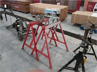 2 Ridgid roller stands