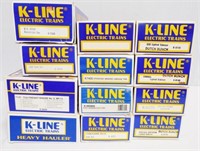 Lot of 12 K Lines Electric Trains