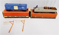 Lot of 2 Lionel Cars with Boxes