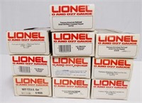 Lot of 10 Lionel O and O27 Gauge Cars